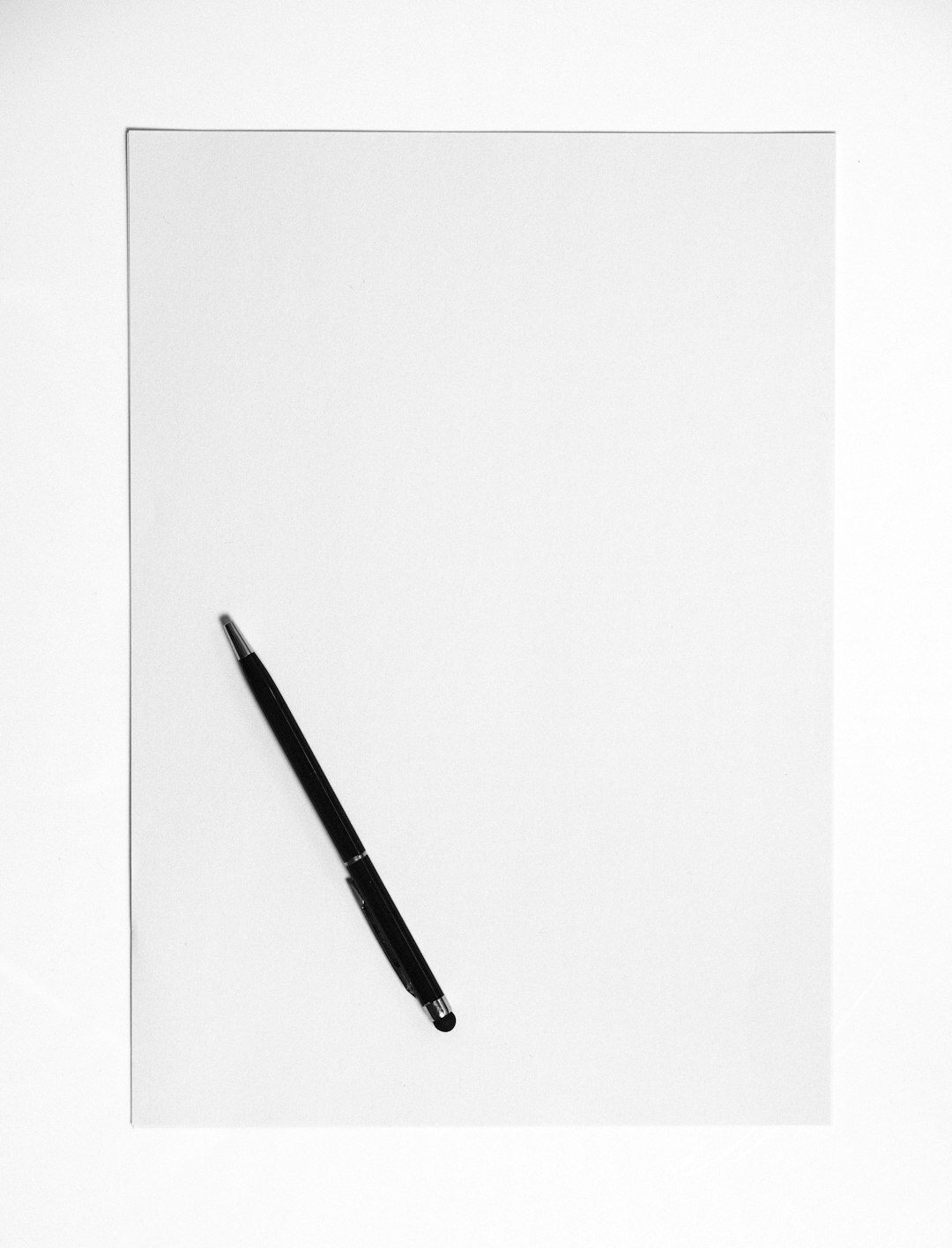 pen on paper with notes