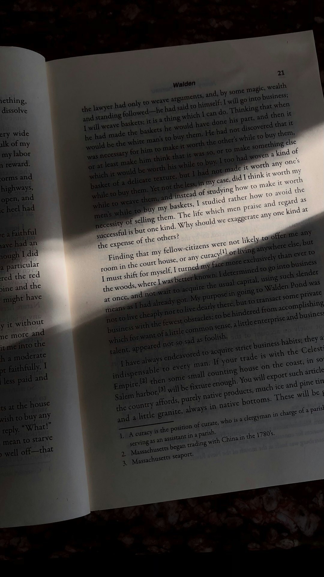 suspenseful book scene